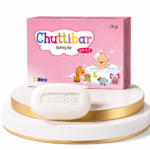 Chuttibar Baby Bathing Bar 75g | pH 5.5 Syndet Formula | Gentle Care for Newborns & Kids