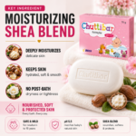 Chuttibar Baby Bathing Bar 75g | pH 5.5 Syndet Formula | Gentle Care for Newborns & Kids - Image 4