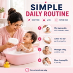 Chuttibar Baby Bathing Bar 75g | pH 5.5 Syndet Formula | Gentle Care for Newborns & Kids - Image 6