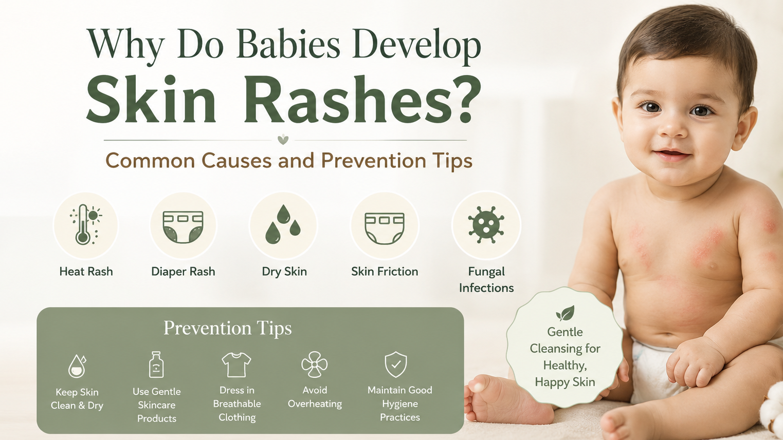 Why Do Babies Develop Skin Rashes Common Causes and Prevention Tips